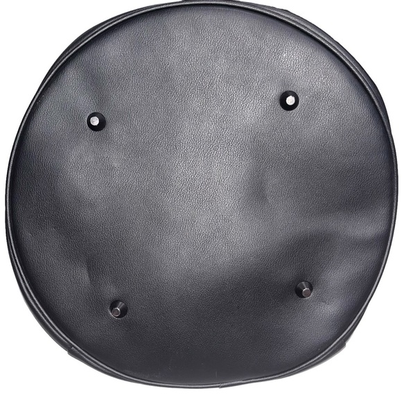 NEW Versace Parfums Navy Blue Drawstring Bucket Bag Backpack - Picture 9 of 9